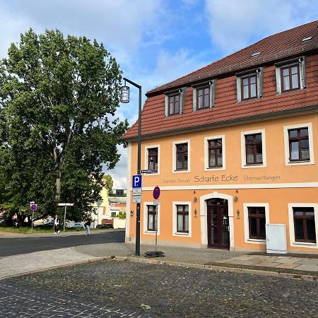 Pension Scharfe Ecke Hotel Görlitz Buitenkant foto