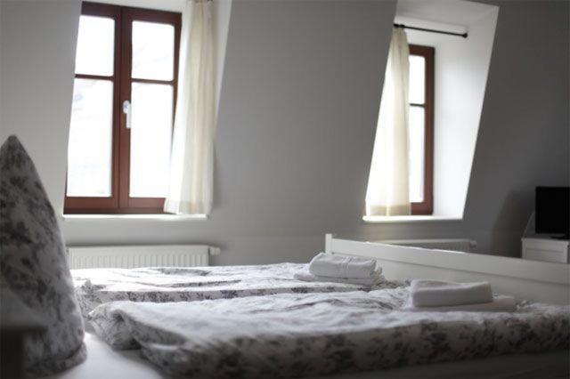 Pension Scharfe Ecke Hotel Görlitz Buitenkant foto