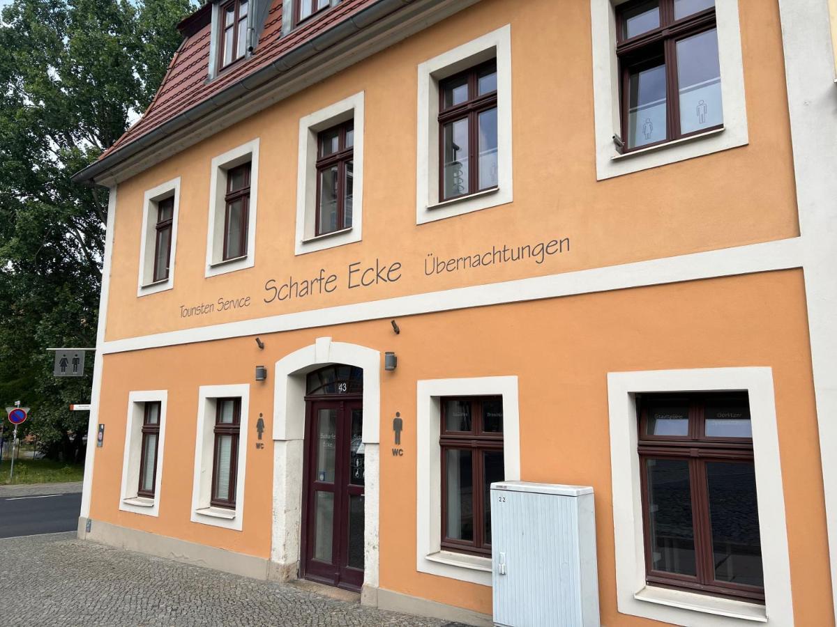 Pension Scharfe Ecke Hotel Görlitz Buitenkant foto
